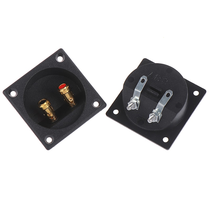 Lautsprecher Terminal Tasse Runde Frühling Tasse Subwoofer Stecker Auto Stereo Terminal Stecker Subwoofer Boxen
