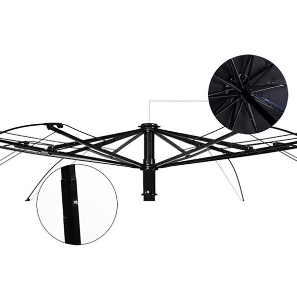 Regenschirm Regen Frau Drei-Falten 3D Blume Drucken Sonnigen und Regnerischen Regenschirm Sonnenschirm