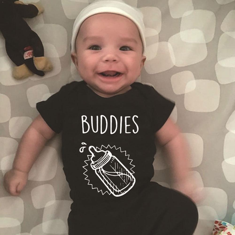 Baby Neugeborenen strampler Papa FußBall Kumpel Baumwolle Baby Jungen Kleidung Hülse Mädchen Strampler Lange Kleinkind Y8T3