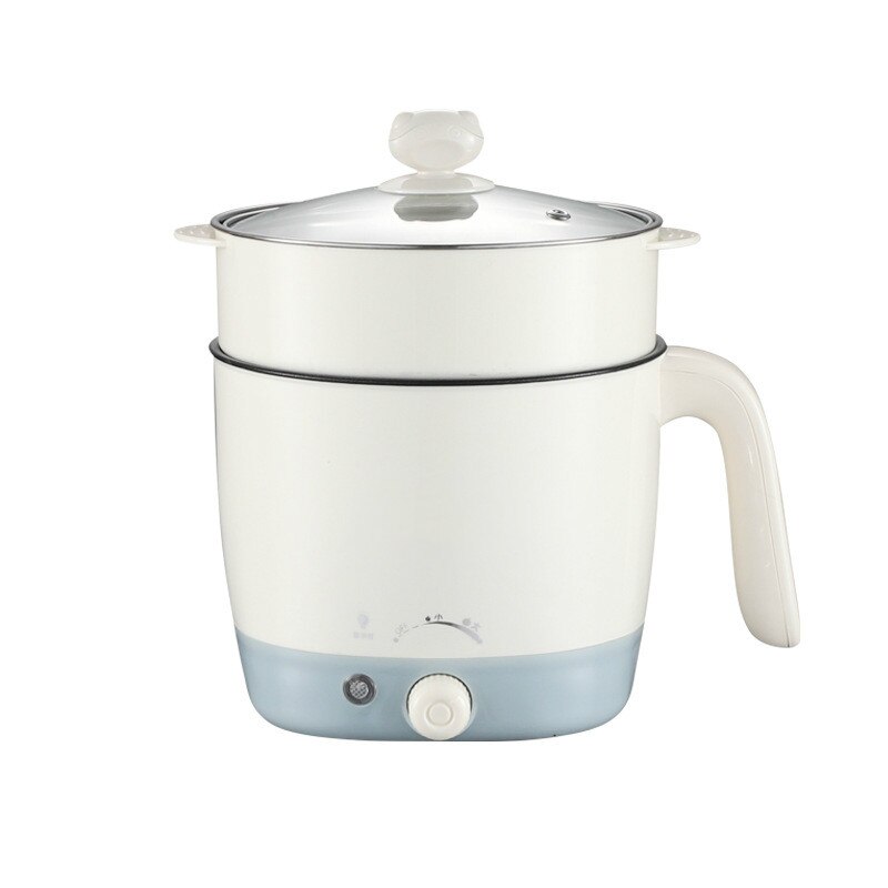 220V Mini Multifunktions Elektrische Kochen Maschine Einzigen Doppel Schicht Verfügbar Topf Multi Elektrische Reiskocher Nicht-Stock Pfanne