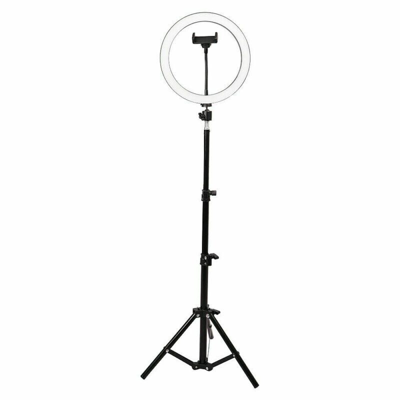 Füllen Licht Stativ LED Ring Lampe praktisch Halfter Bausatz Selfie Fotografie Schönheit Lampe