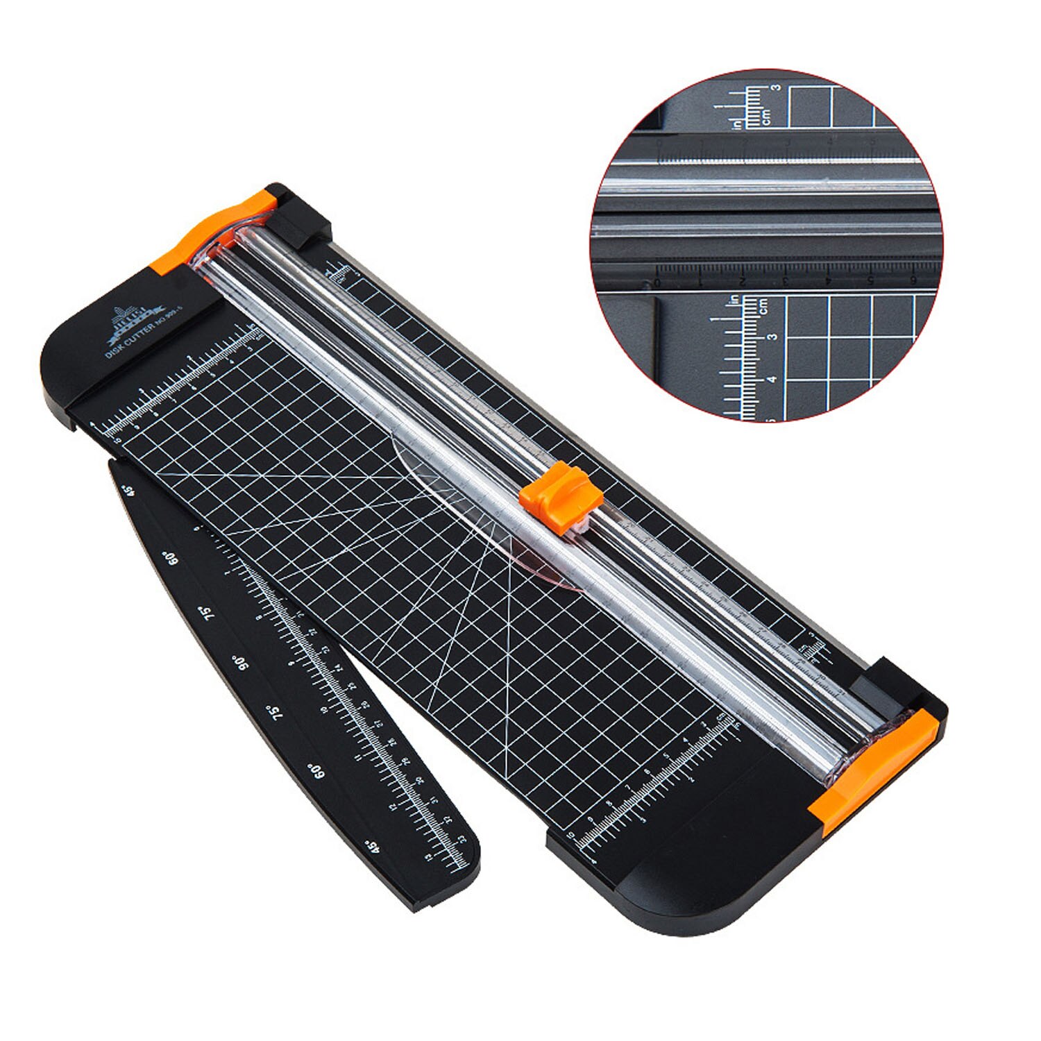 A4 Papier Trimmer Papier Cutter Guillotine mit Sicherheit Schutz Guillotine Seite Herrscher für Standard Schneiden Papier Foto Etiketten