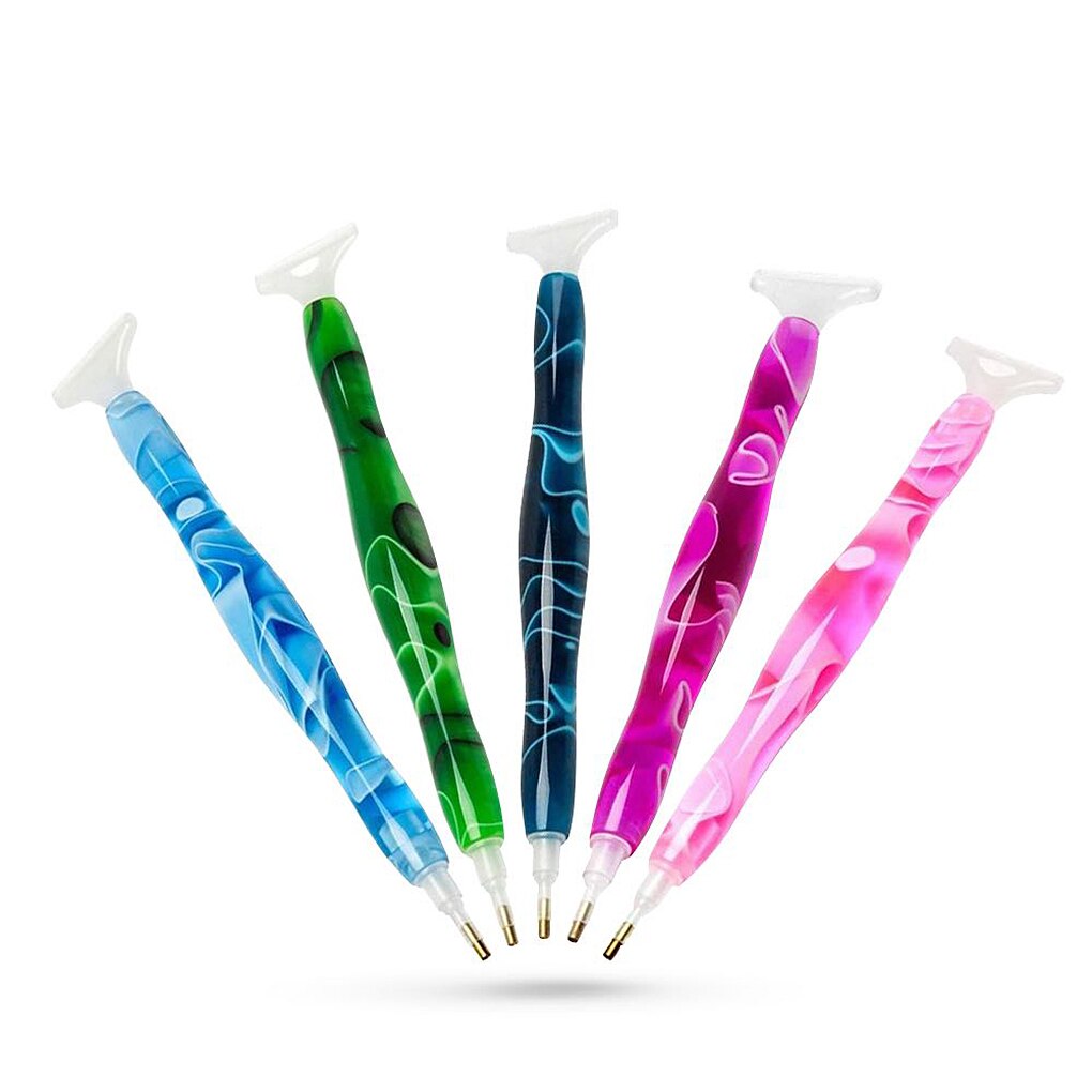 Handgemachte Punkt Bohrer Stift Für 5D Diamant Malerei Bohrer Stift Diamant Stickerei DIY Werkzeuge Mit Zubehör Strass Punkt Bleistift