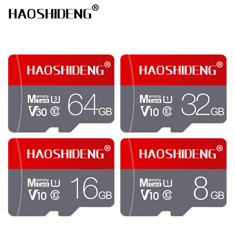 Mikro SD TF Karte 16GB 32GB 64GB 128GB Class 10 Blitz Speicher Microsd Karte 8 16 32 64 128 256 GB für Smartphone Adapter freies schiff