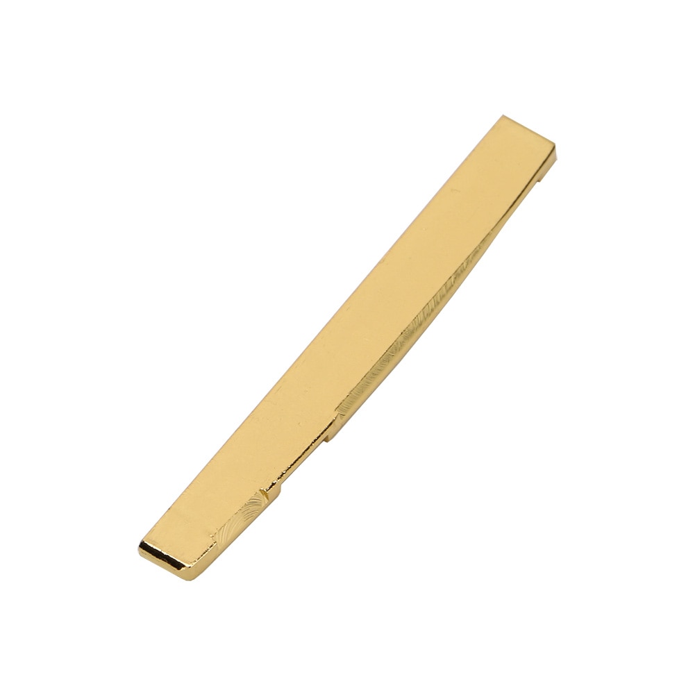 Gitarre brücke Durcheinander Gold Palted akustisch Gitarre Brücke Sattel 3 Spezifikationen Ersatzteile
