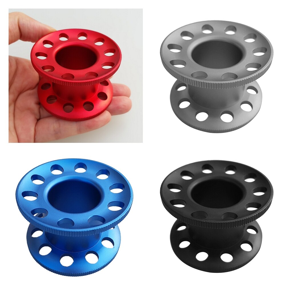 4Stck Leichte Tauchen Taucher Finger Spule Spule Linie Spule