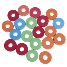 20 stücke EVA Schaum Spulen Angelschnur Wickler Haken Bord Spule Wicklung Karpfen Locken Sporn Draht Führer Halfter angehen Kasten