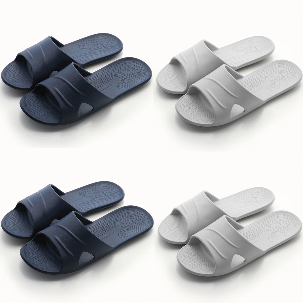 Einfarbig Innen Nicht-Unterhose Weichen sohlen Paar Hausschuhe Einfache Unterhose-auf Hause Sandalen Hausschuhe Für Männer lässig # p30