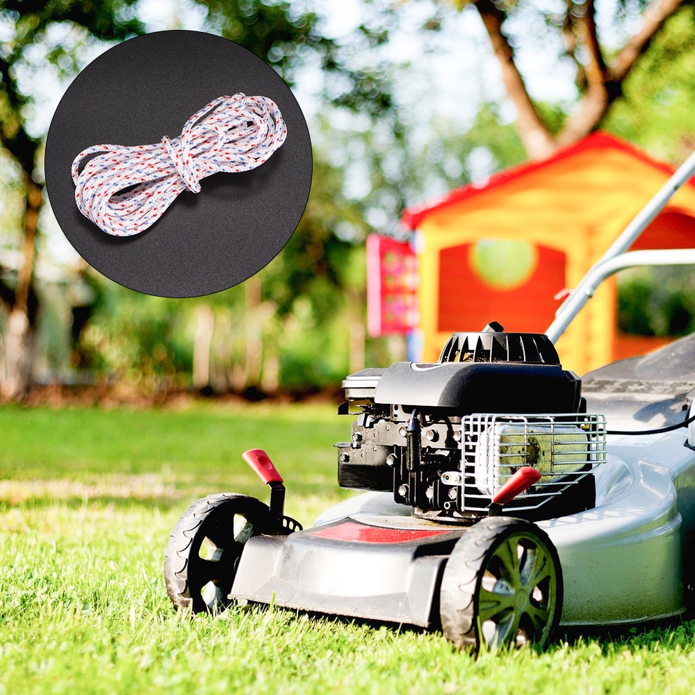 3,5mm Nylon Anlasser Seil Schnur ziehen Anlasser Rückstoß Motor- Starten Schnur Für Trimmer Cutter KettensäGen Rasenmäihr Armaturen