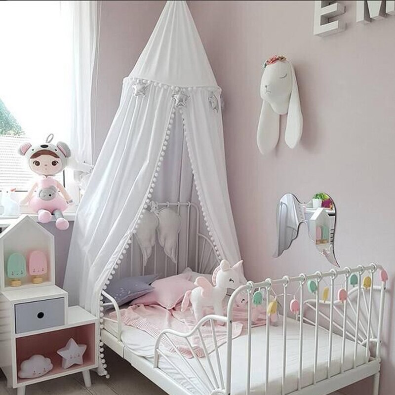 Baby Baldachin Moskito Netz Anti Moskito Prinzessin Bett Baldachin kinderzimmer dekoration ist hingefallen Ball Kuppel bett matratze zelt Netz
