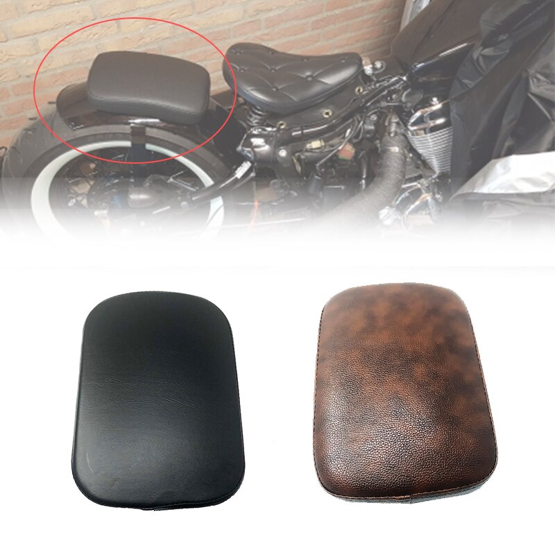 Für Harley / Dyna / Sportster / Softail touren Motorrad Hinten Passagier Kissen Sozius Sitz Pad Saug Tassen Pad Sitz
