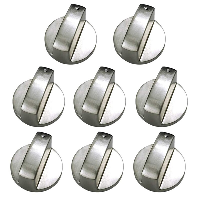 Gebürstet Metall Gasherd Knöpfe Herde Kontrolle Schalter Palette Backofen Knöpfe Kochfeld Brenner Knopf Gasherd Schalter Küche Ersatz Acce