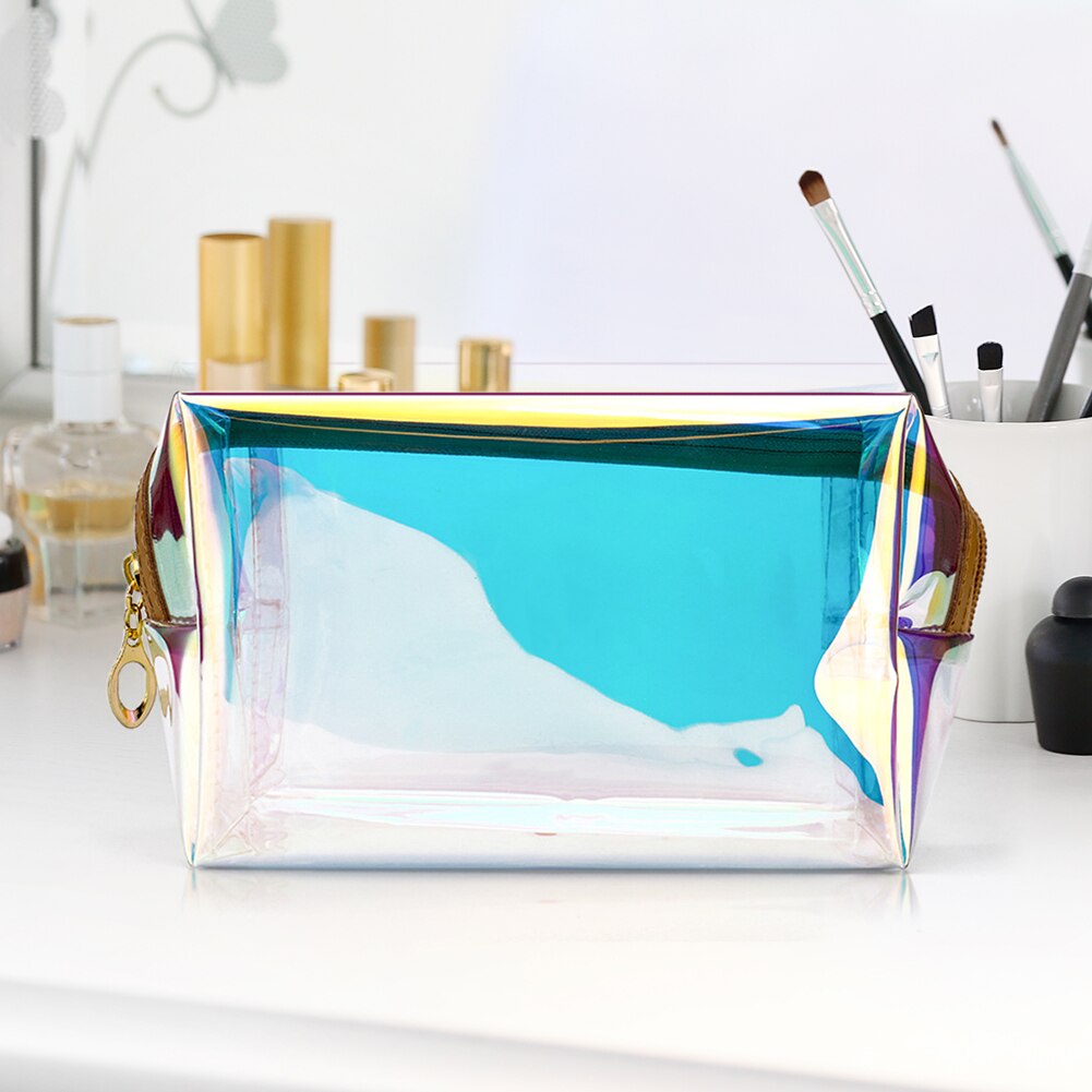 Kosmetik Tasche transparent Reisetasche Weibliche Wasserdichte Gelee Tasche PVC Kosmetik Tasche Für Weibliche machen-hoch Tasche