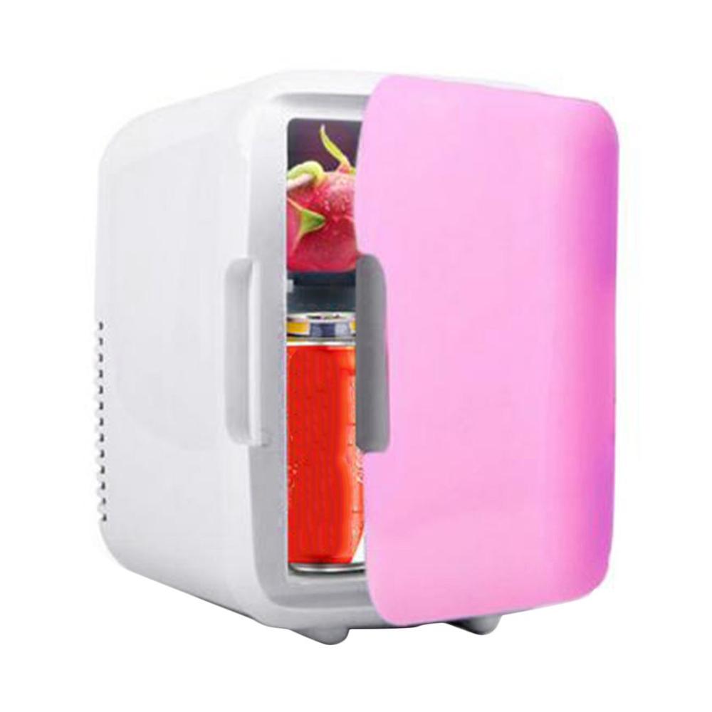 Tragbare Auto Mini Kühlschrank Kühlschrank Mit Gefrierfach 4L Mini Kühlschrank Kühlschrank Auto Kühlschrank 12V Kühler Heizung Universal- Fahrzeug Teile