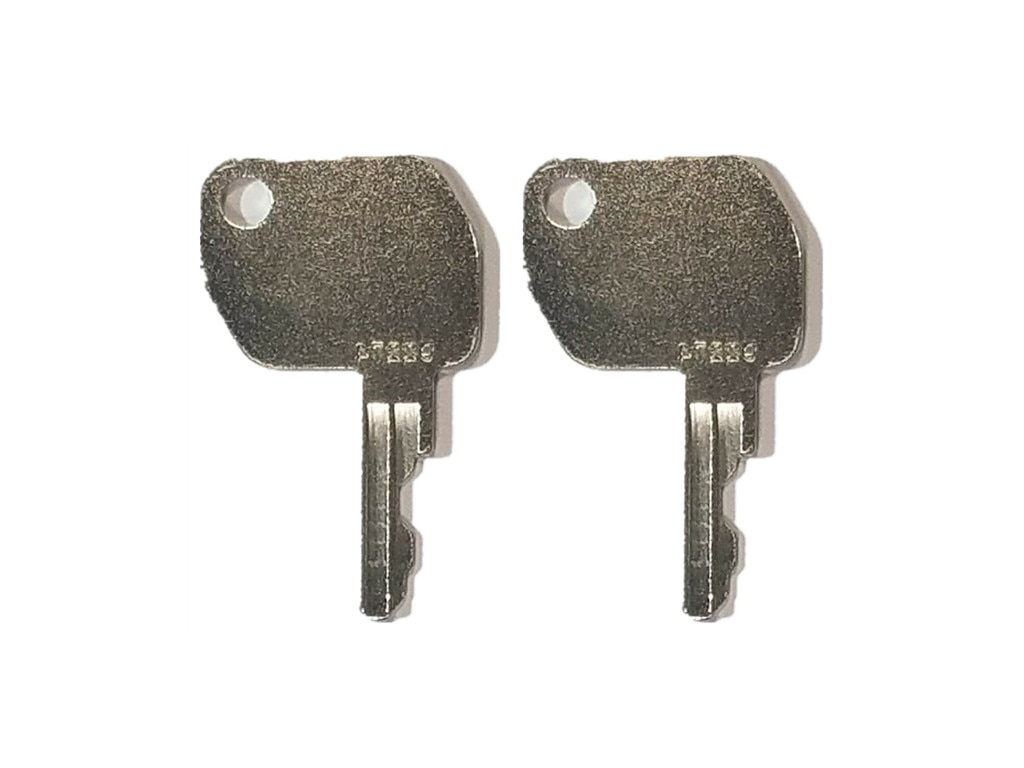 2pc Für Ford JCB Neue Holland Bagger Bau Zündschlüssel 92274 1592 Freies