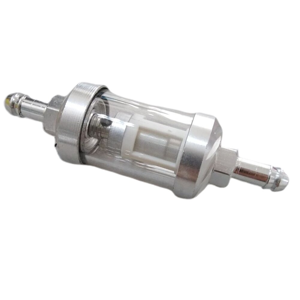 Accessroy Auto Öl Reiniger Kraftstoff Filter Inline Metall Waschbar Transparente Praktische Benzin Universal- Motorrad Benzin