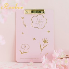 ROWBOE nette briefpapier kirschblüte serie ordner schöNe dicke bericht ordner lernen büro ordner kawaii liefert