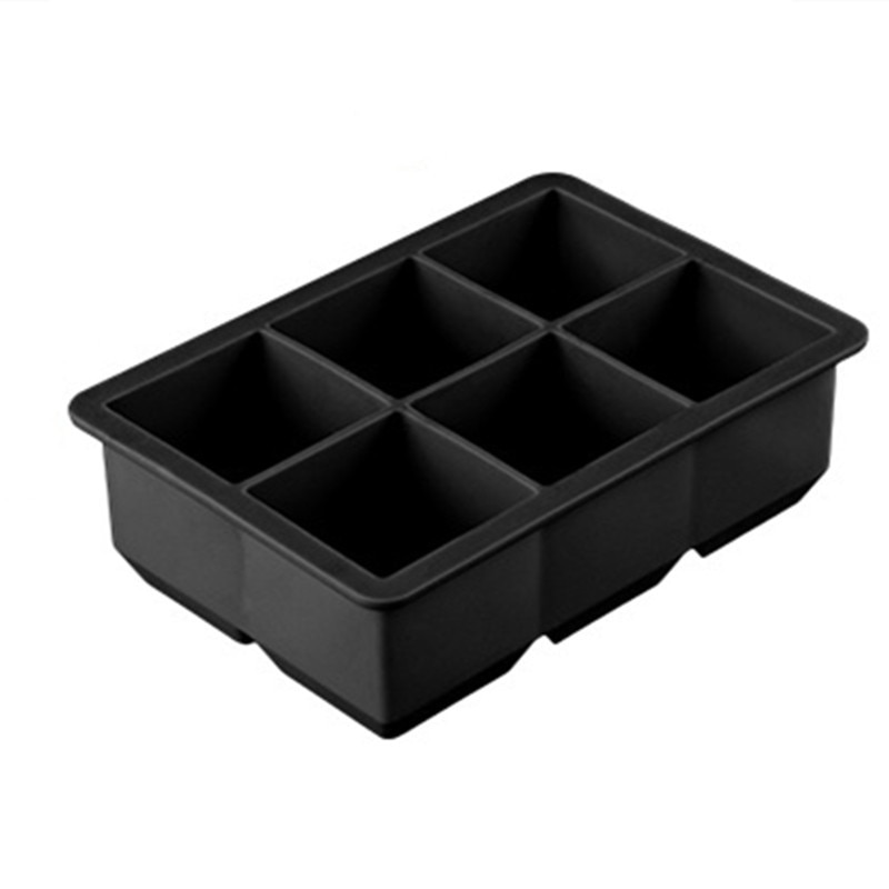 Eis bilden Silikon Eis Würfel Tablett Schimmel bilden Ball 6-Platz Weichen Silikon Eis Würfel Tablett Eismaschine Gelee Pudding Schimmel Bar Werkzeug