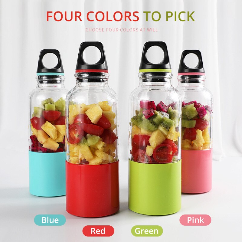 Tragbare Elektrische saft maschine Dunst USB Aufladbare Obst Entsafter Smoothie Rührgerät Tasse Saft Hersteller Maschine Orange Presse