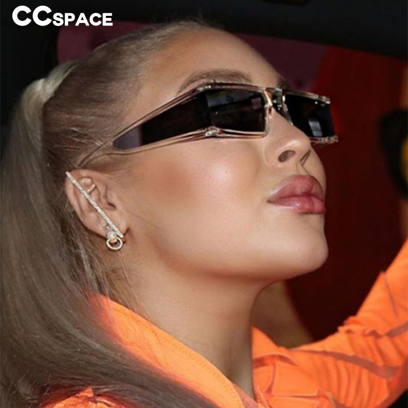 46198 übergroßen Rechteck Persönlichkeit Sonnenbrille Männer Frauen UV400 Gläser