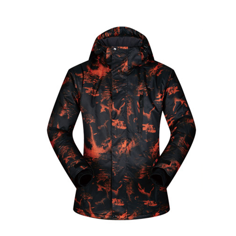 MUTUSNOW Ski Jacke Männer Warme Winter Skifahren Snowboarden Jacke Winddicht Wasserdichte Schnee Mantel