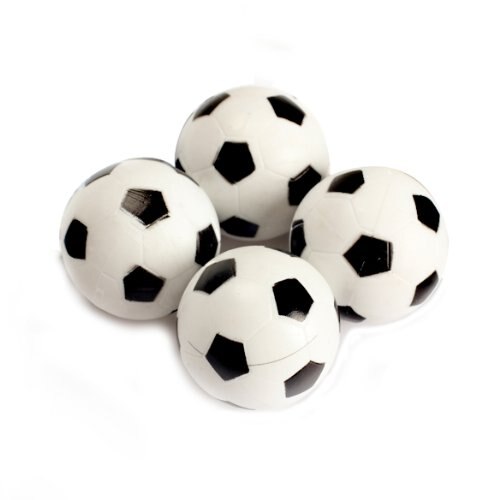 Gute 4 stücke 32mm Kunststoff Fussball Tabelle Foosball Ball FußBall Fussball