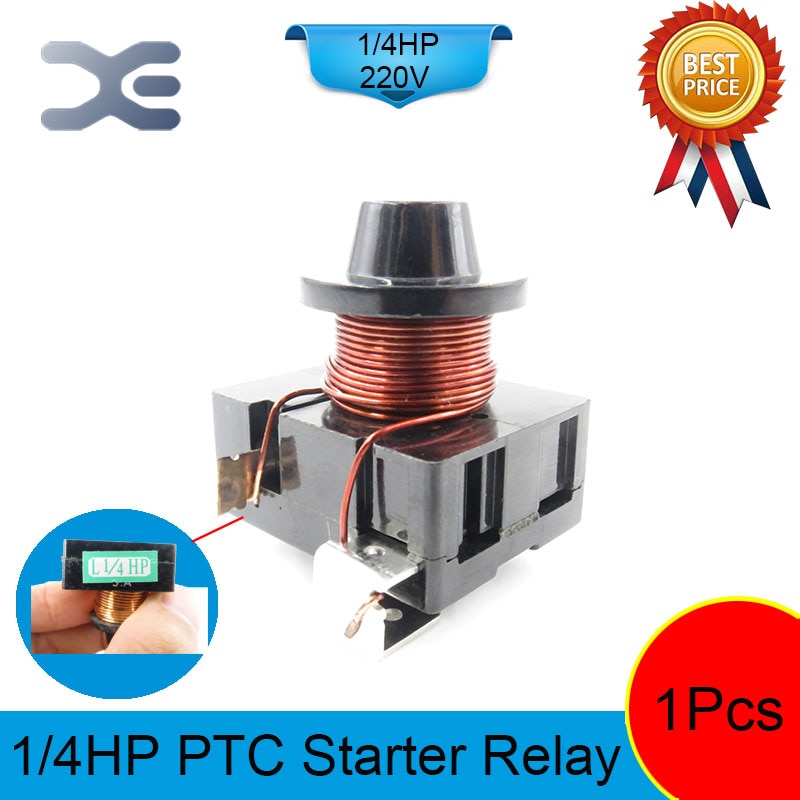 Kühlschrank Ersatzteile Überlast Schutz Kühlschrank L1/4 HP Kühlschrank Kompressor 220V 180W