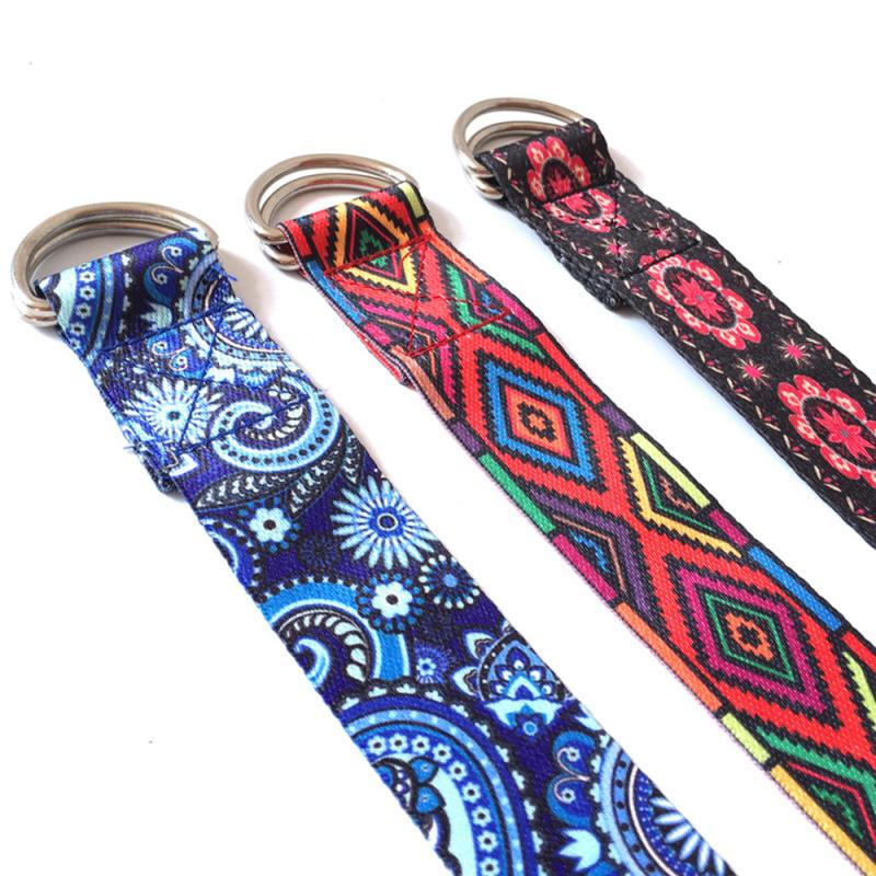 Yoga Widerstand Bands Farbe aufbringen strecken Gürtel SchnüSprosse Yoga Seil Zauberstab Schlüsselband Spannung Gürtel Hilfs Yoga dehnen Gürtel