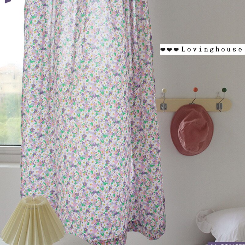 Schlafzimmer hängen vorhang lila blume dekoration tür vorhang wohnzimmer vorhang mädchen schlafzimmer dekoration