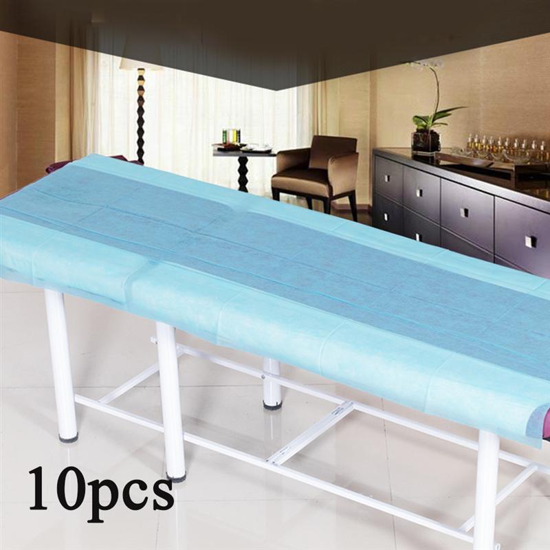 10 stücke 175x75cm Einweg Bettwäsche Spa Massage Bettlaken Salon Vlies Bett Abdeckung Bett Bettwäsche Schönheit Salon Bett tabelle Abdeckung Blatt
