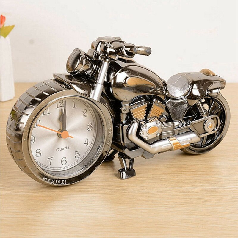 Wohnkultur Motorrad Wecker Schreibtisch Dekor Kreative Tisch Uhr Coole Motorrad bilden Wecker Kunstwerke