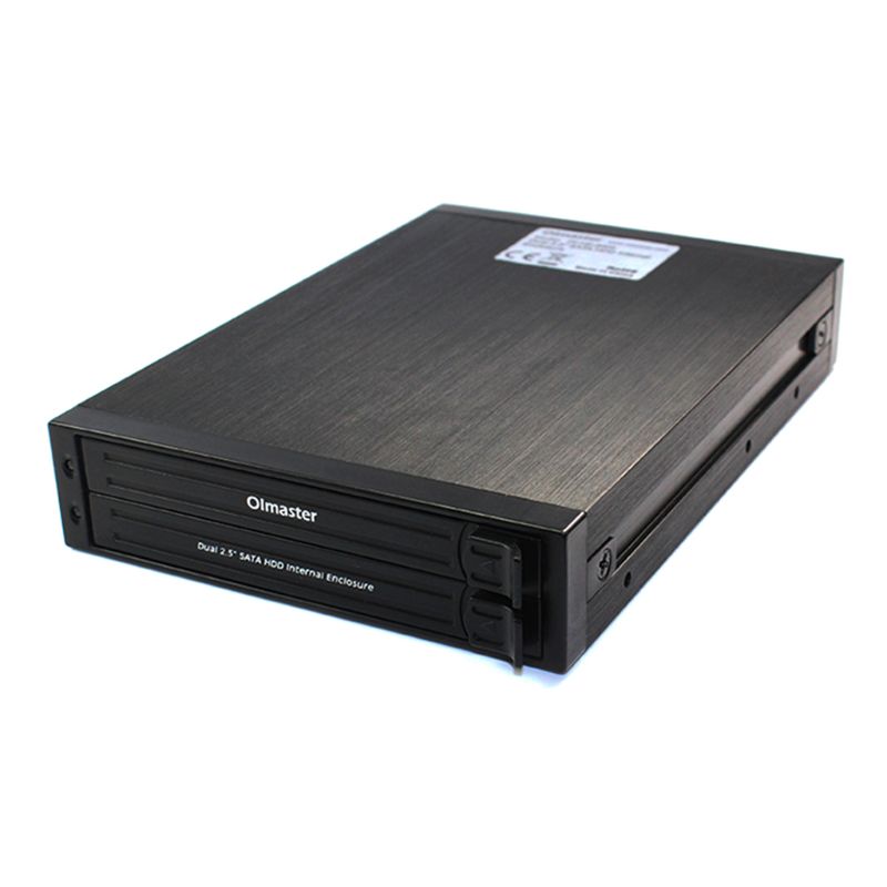 ER-2005 Dual 2,5 'Sata Hdd Interne Gehäbenutzen Festplatte fallen Metall Handy, Mobiltelefon Abdeckung A69B