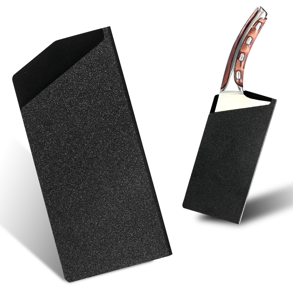 Universal- Hackmesser Hacken Messer Rand Wachen Abdeckung fallen Mantel Langlebig BPA-Frei Küche Messer Klingen Langlebig Küche werkzeug