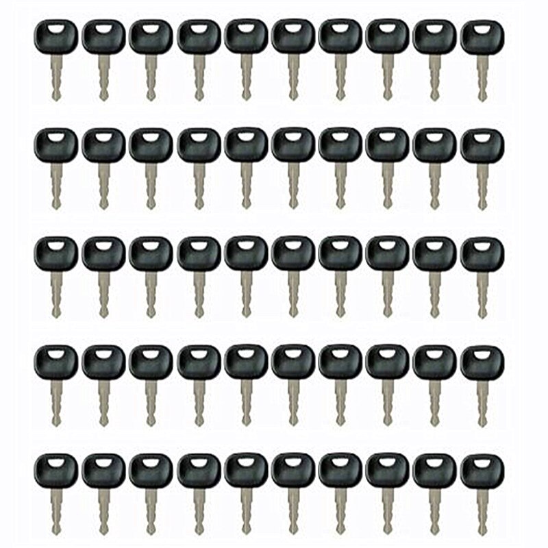 50 Stck 14603 Schlüssel Für Volvo JCB Bomag Ford Neue Holland Terex Bau Maschine Mini Bagger Hefter Radlader