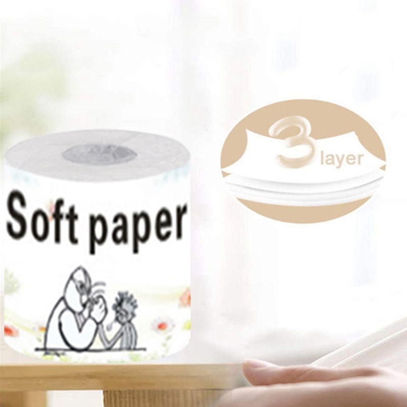 oben Jumbo Rolle Wc Papier einheimisch Holz Weiche Wc Papier Zellstoff Hause rollen Papier Starke Wasser Absorption 10 rollen/Pack