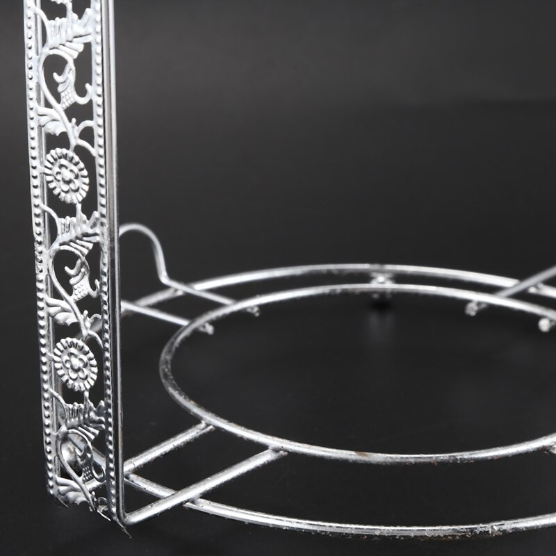 Silber Überzug Kaffee Tasse Kochfeld Tasse Erzähler Gestell Können Hängen Meisten 6 Tassen und Untertassen Metall Ständer Halfter
