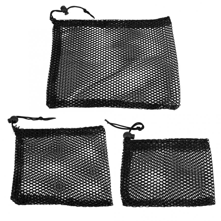 Multifunktions dauerhaft Golf Ball Tasche Nylon Gittergewebe Kordel tasche Golf Bälle Halfter Lagerung Netz Tasche Golf Zubehör