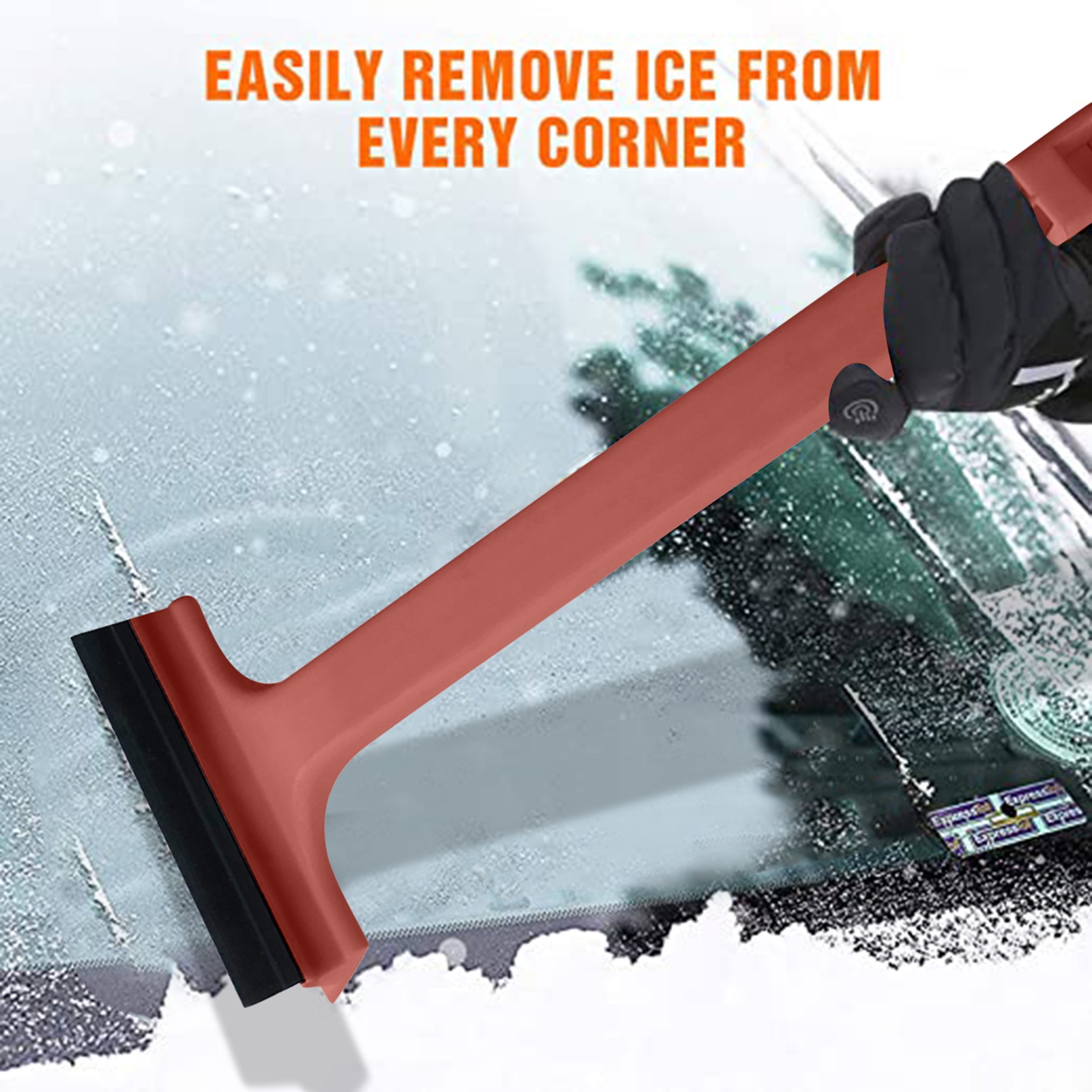 Auto Eis Schaber Windschutzscheibe Eis Unterbrecher Schnell Sauber Glas Pinsel Schnee Entferner Auto Fenster Schnee Pinsel Schaufel Auto Styling
