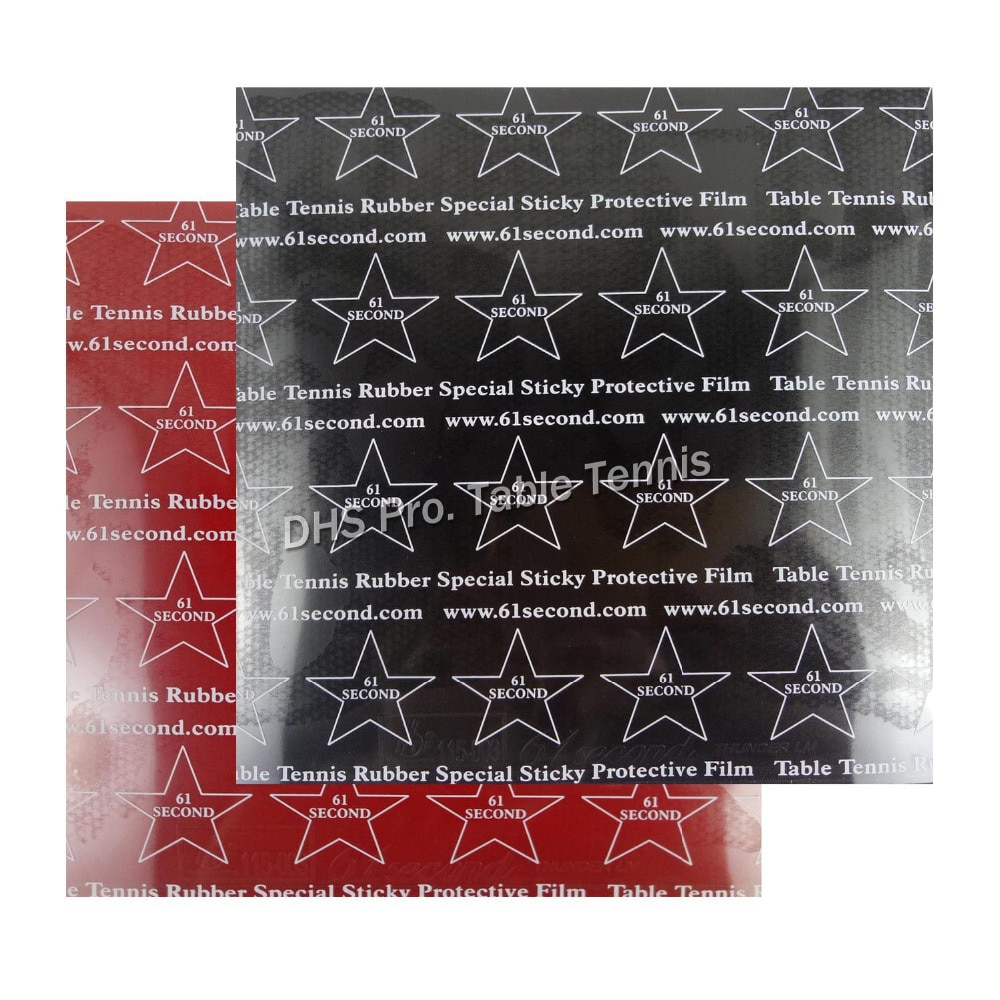 2x 61 zweite DONNER LM Ausbildung Tischtennis Gummi mit schwamm