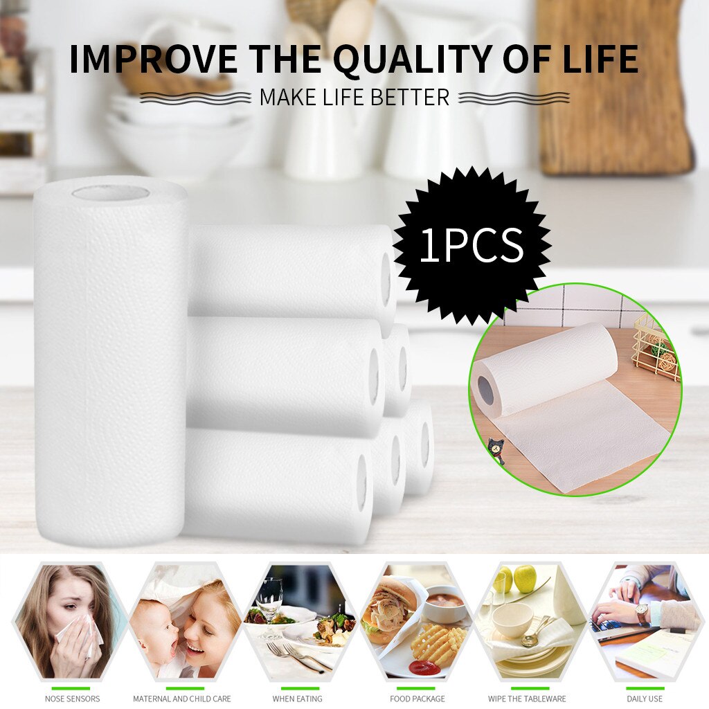 Küche Papier Öl absorbierend Papier Kochen Papier Handtuch saugfähig Papier Pro Kitche #T1P