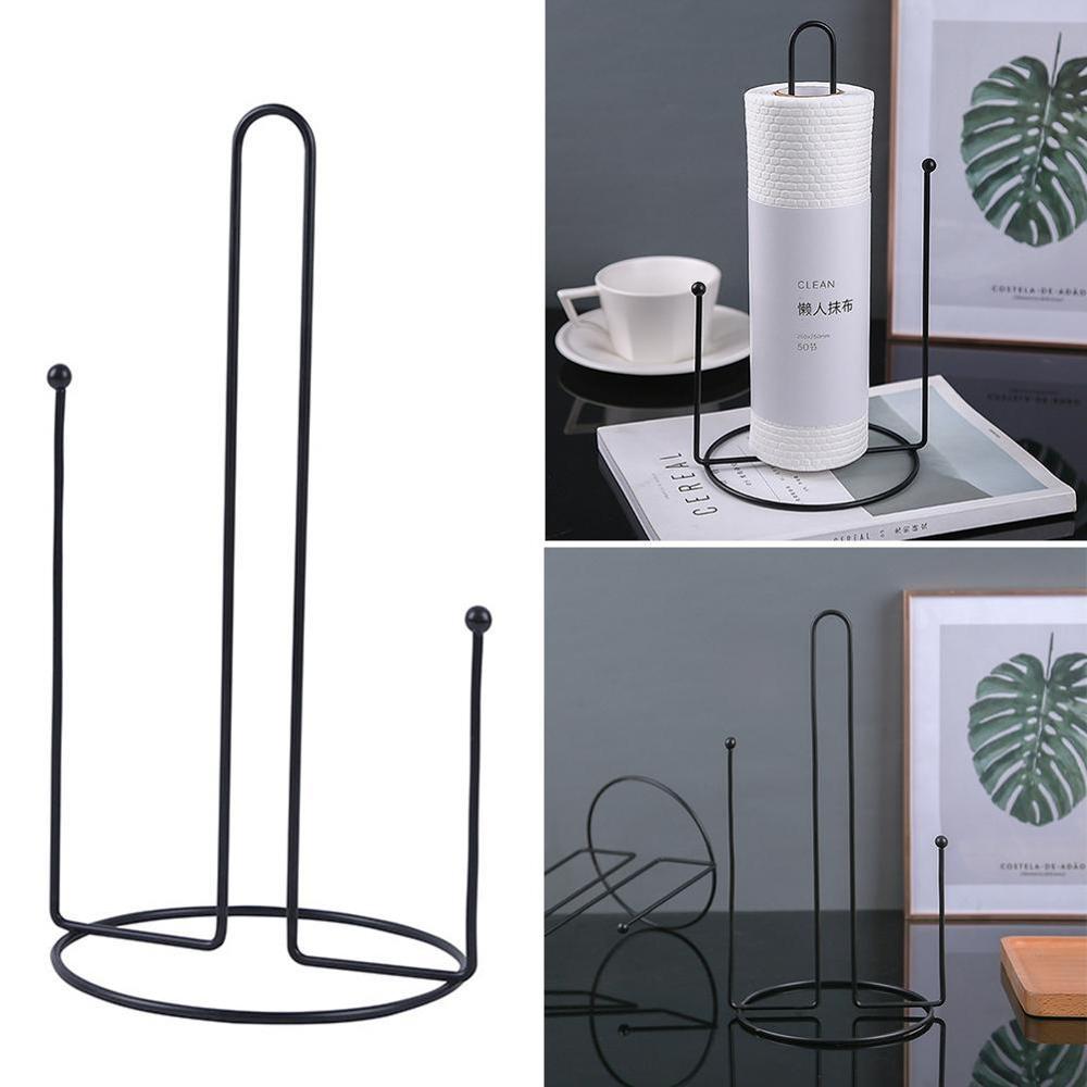 Küche Vertikale Papier Handtuch Gestell Regal Faul Rolle Papier Halfter Haftenden Film Papier Handtuch Lagerung Gestell