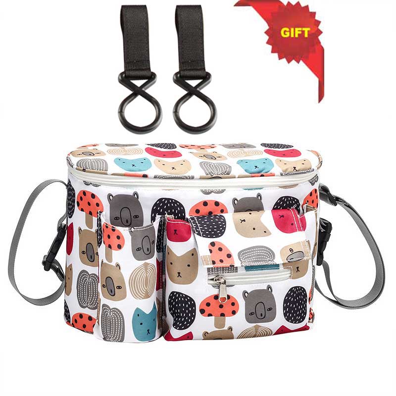 Materilla Baby Kinderwagen Wagen Tasche mit Abnehmbaren Handtasche Multifunktionale Kinderwagen Windel Taschen Kinderwagen Zubehör