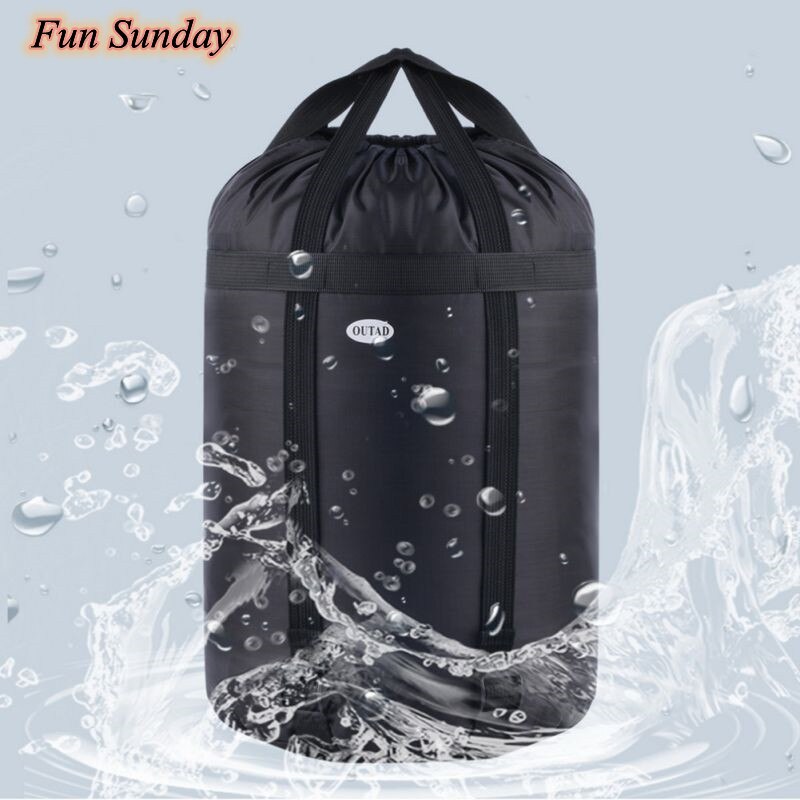 draussen Camping Plaid Oxford Stoff Schlafsäcke Kompression Lagerung Wasserdichte Tasche Leichte Sachen Sack Lagerung Taschen