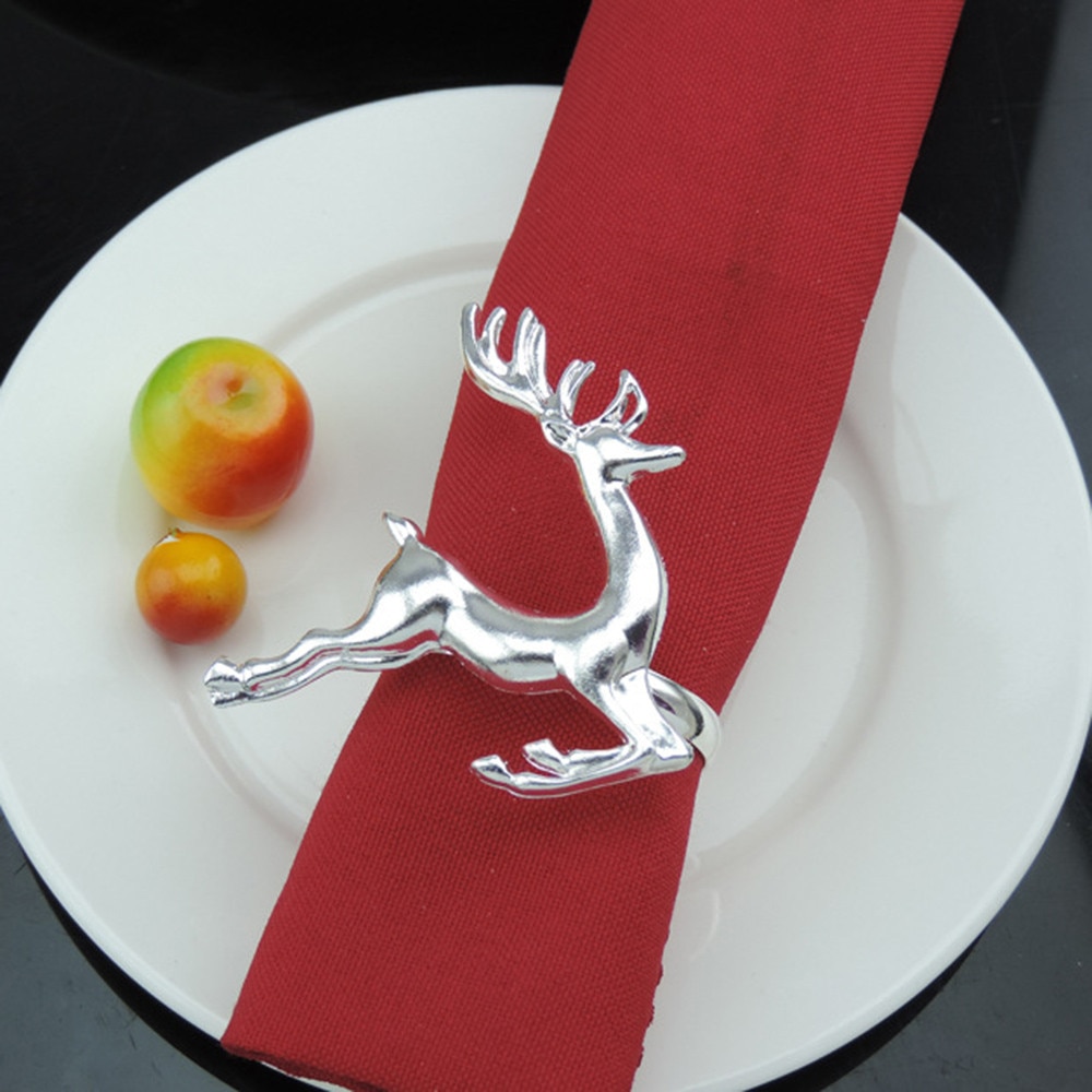 Weihnachten Santa Claus Serviette Ring Tabelle Dekor Serviette Halfter für Weihnachten Abendessen Weihnachten Dekorationen Für Heimat # j2