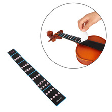 4/4 violine Griffbrett Aufkleber Violine Geige Finger Leitfaden Aufkleber Etikett Intonation Diagramm Griffbrett Marker für Praxis Anfänger