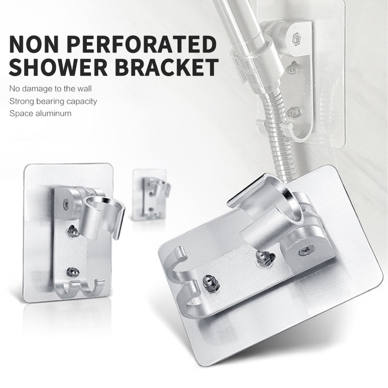 Schlecht Verstellbaren Dusche Kopf Gestell Halterung Saugnapf Dusche Halfter Zauberstab Montiert Dusche Düse Halfter Schlecht Zubehör