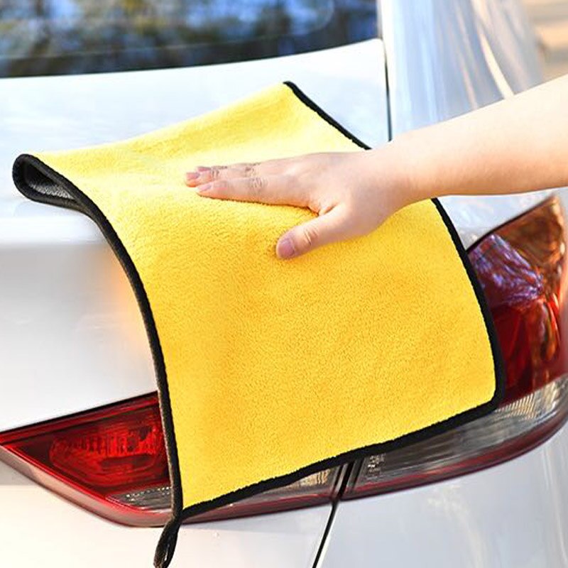Mikrofaser Handtuch Auto Übergroßen Auto Reinigung Trocknen Tuch Säumen Auto Pflege Tuch Detaillierung Auto Waschen Nie kratzen