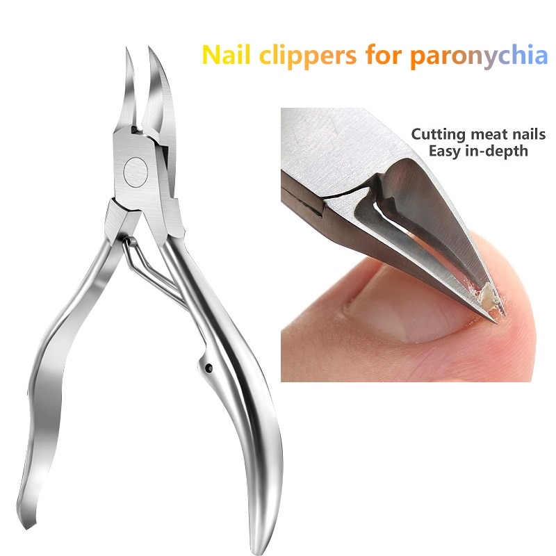 Nagel Haarschneidemaschine Eingewachsene Kappe Fuß Nagel Korrektur Zangen tot Haut Entferner Nagel Werkzeuge Zehennagel Häutchen Schere Edelstahl