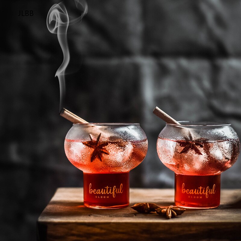 NEUE Schön Bar Cocktail Glas Nachtisch-Einkaufen Süßigkeiten SchöNe Blüte Diy Martini Tasse Smoothies Eis Leben Milch Schütteln Becher