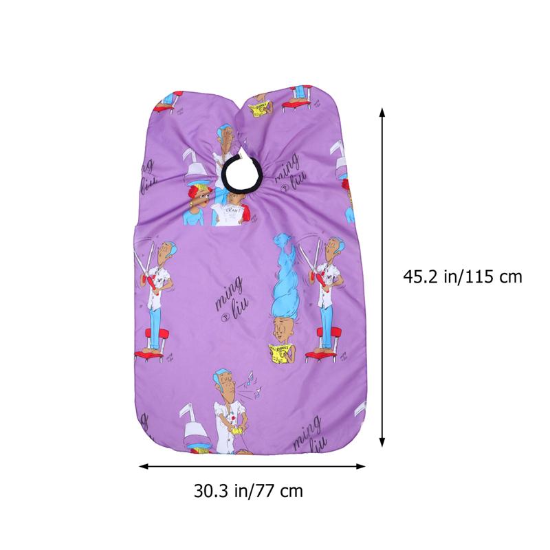 1PC freundlicher freundlicher Barbier Kap Salon Schürze Salon Kap Friseur Friseur Haare Schneiden Salon Kleid Barbier Schürze Barbier Kleid